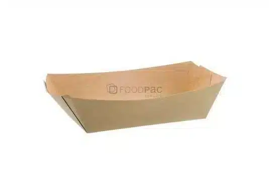 Barqueta Cartón Kraft 800ml