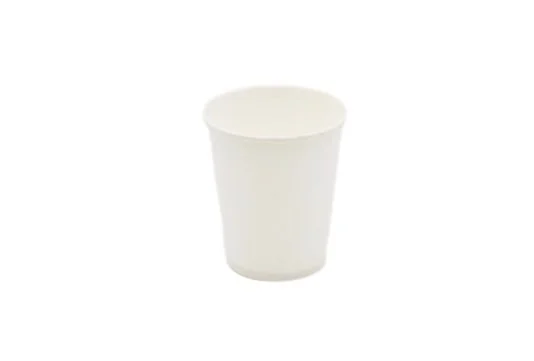 Vaso Cartón Plastic Free Blanco 180cc