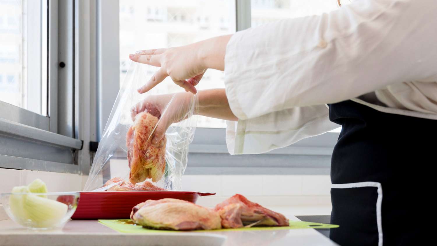 Se puede envasar al vacío comida hecha